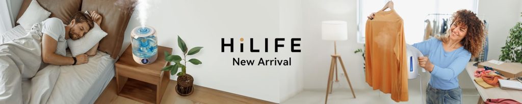 HiLIFE brand banner showcasing product lineup - View 2